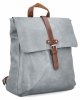 Plecak Damski w Stylu Vintage firmy Herisson Jasno Szary